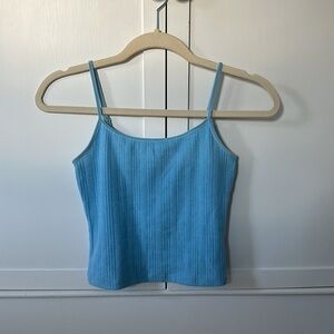 American Eagle light blue tank top